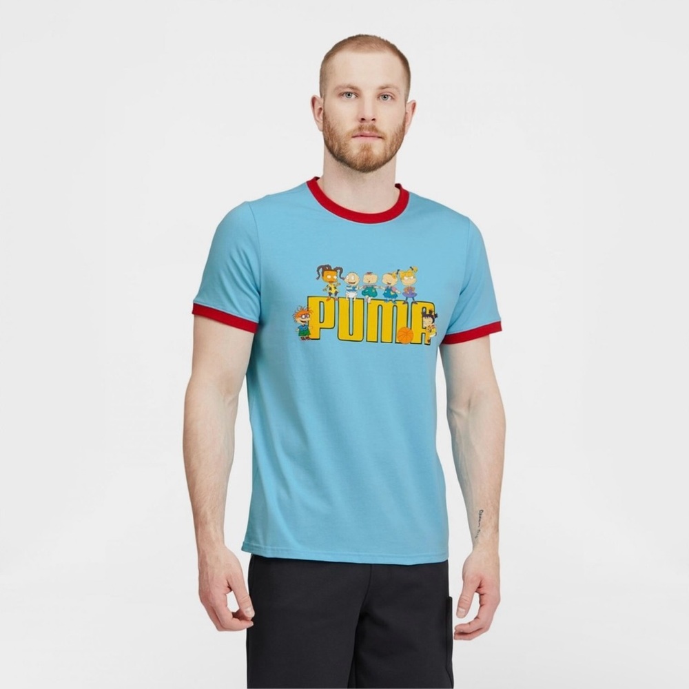 Puma Nickelodeon Rugrats Short Sleeve Tee Shirt
